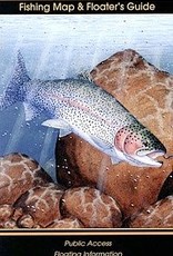 Shook Book Publishing Colorado River Fishing Map & Floater's Guide