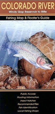 Shook Book Publishing Colorado River Fishing Map & Floater's Guide