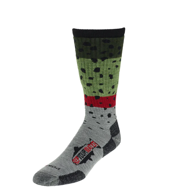 Rep Your Water RepYourWater Merino Blend Mid Weight Socks -