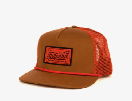 Fishpond Fishpond Heritage Trucker Hat Sandbar/Orange