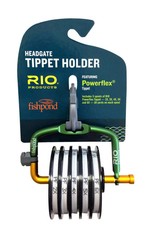 RIO RIO & Fishpond Headgate Tippet Holder Green/Orange - Loaded 2X-6X Powerflex Tippet