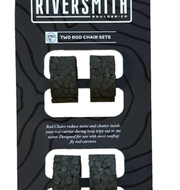 Riversmith River Quiver 2 Banger Fly Rod Holder - Silver