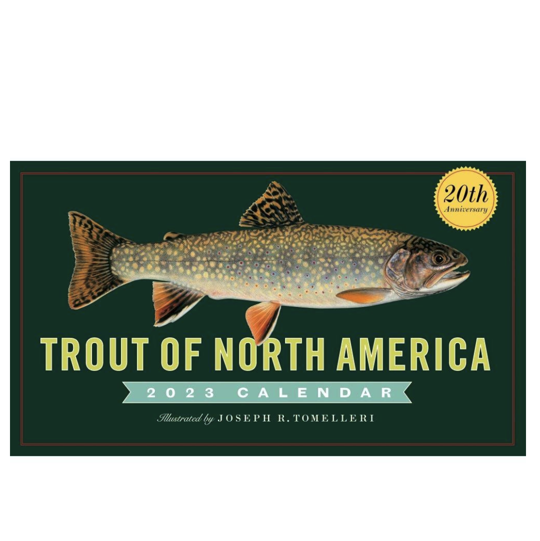 2023 Trout of North America Calendar Angler's Covey