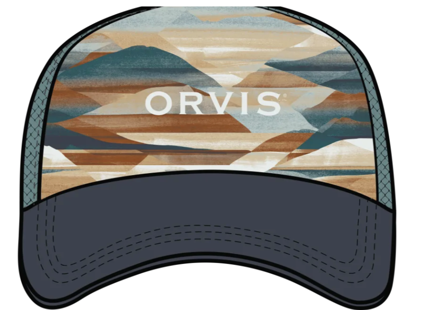 Orvis Orvis Women's Mountain Print Trucker Navy