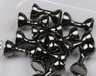 Hareline Dubbin Hareline Flat End Tungsten Hourglass Eyes