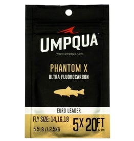 Umpqua Feather Merchants Umpqua Phantom X Euro Nymph Leader 20"