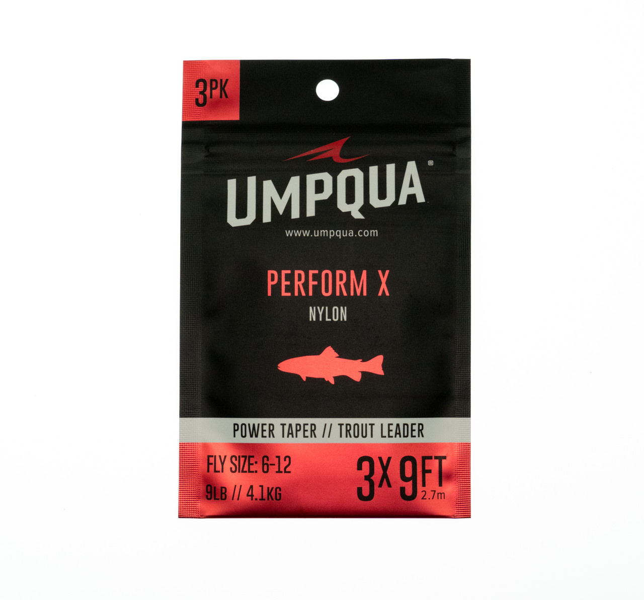 Umpqua Feather Merchants Umpqua Perform X Power Taper Nylon Leader 3pk
