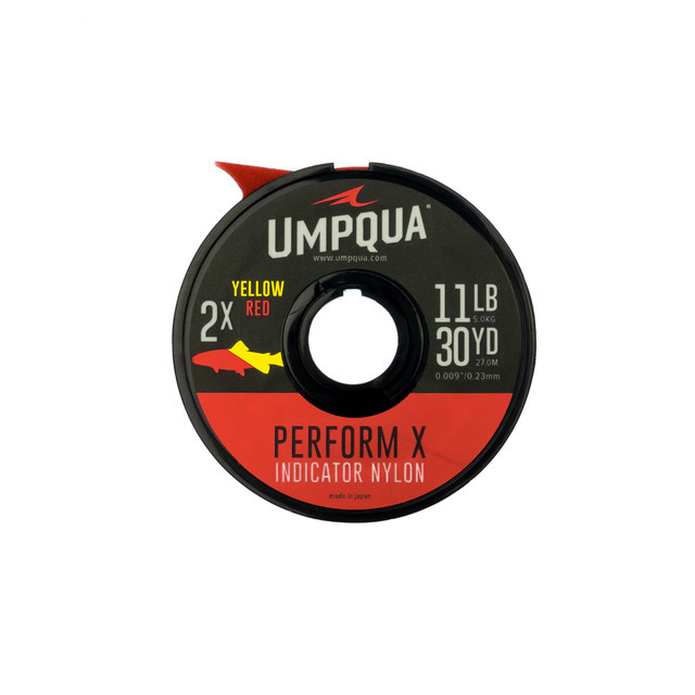 Umpqua Feather Merchants Umpqua Indicator Tippet 30YDS Yellow/Red