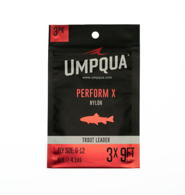 Umpqua Feather Merchants Umpqua Perform X Trout Leader 3pk