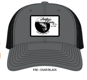 Richardson AC Logo Hat 112 Charcoal/Black