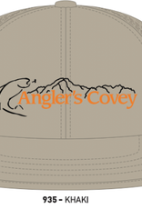 Anglers Covey AC Logo Hat 935 Rogue Solid Khaki