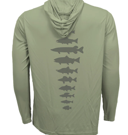 Rep Your Water Rep Your Water Freshwater Fish Spine Sun Hoody