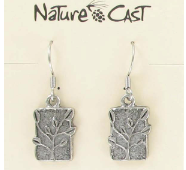 Nature Cast Metalworks Nature Cast Dangle Earrings