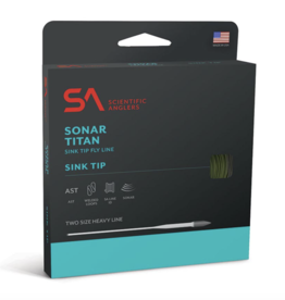 Scientific Anglers Scientific Anglers Sonar Titan 3D I/S2/S3 Fly Line Pale Green/Blue/Dk Green