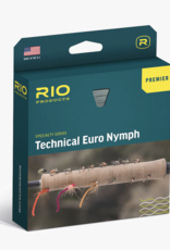 RIO Rio Premier Technical Euro Nymph Fly Line - Yellow/Pink 2-5WT