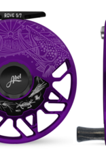 Abel Reels Abel Rove Fly Reel 5/7 Ported Purple Drift Black Fresh/Salt Ebony