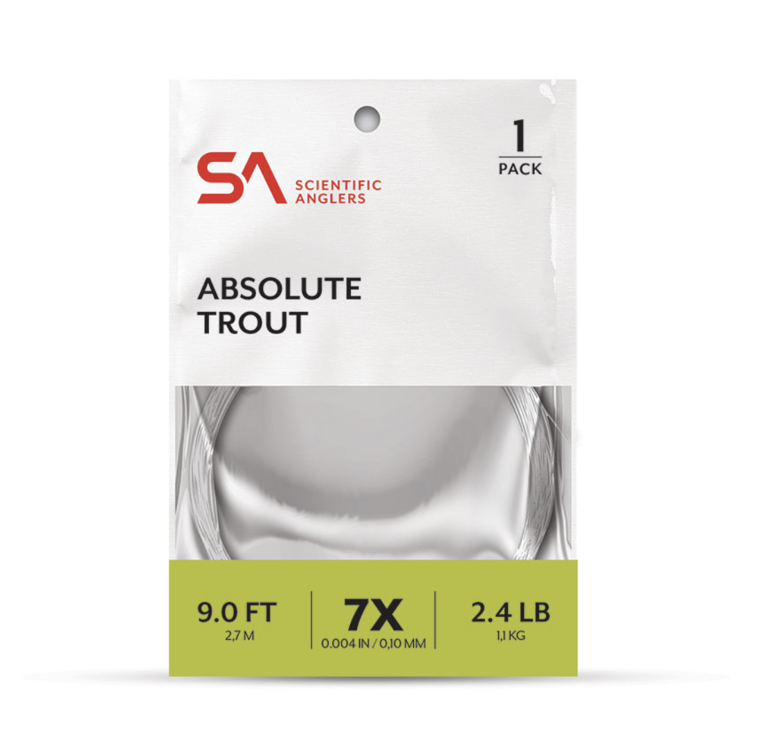 Scientific Anglers Scientific Anglers Absolute Trout Stealth Leader - Single Pack