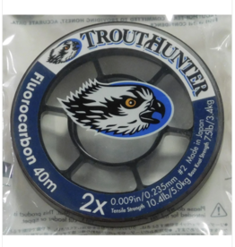 Trouthunter LLC TroutHunter Fluorocarbon Tippet 40M 2X