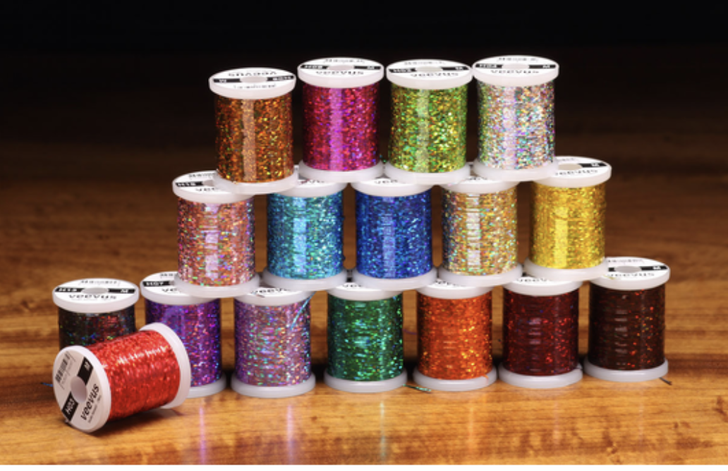 Hareline Dubbin Veevus Holographic Tinsel