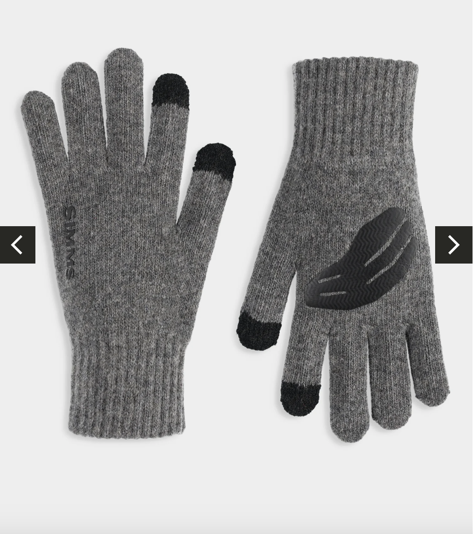 Simms Fishing Simms Wool Full Finger Glove