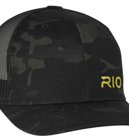 Rio Products RIO Logo Mesh Back Black Camo Cap