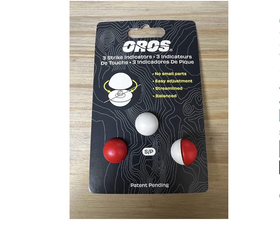 OROS 3-Pack Red & White - Angler's Covey