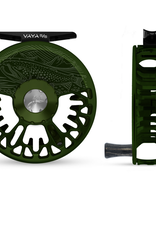 Abel Reels Abel Vaya Fly Reel 5/6 Deep Green On The Hunt Ebony