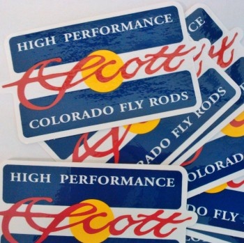 Scott Fly Rod Company Scott Sticker (Colorado Flag)