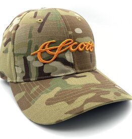 Scott Fly Rod Company Scott Light Camo/Orange Hat