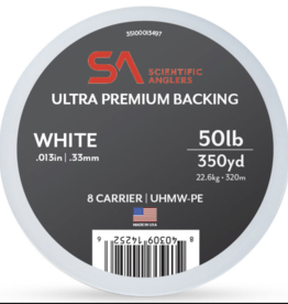 Scientific Anglers Scientific Anglers Ultra Premium Braided backing 50# YD White single