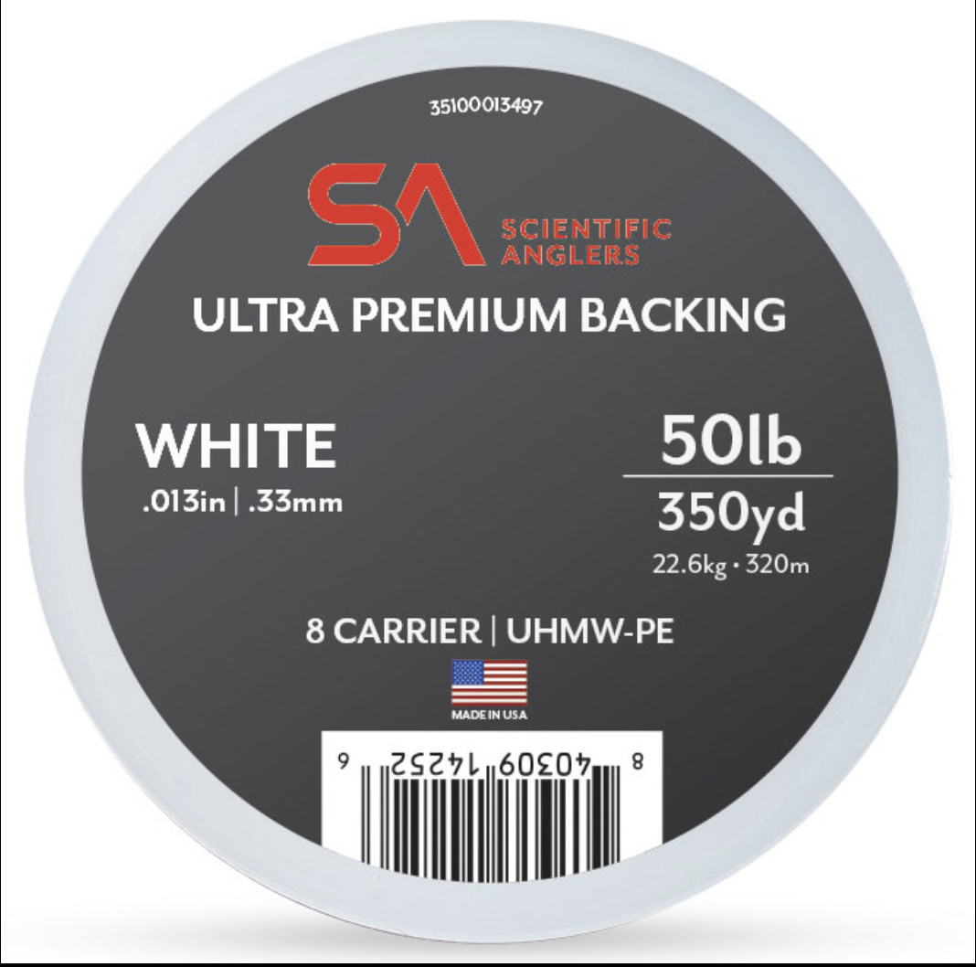 Scientific Anglers Scientific Anglers Ultra Premium Braided backing 50# YD White single