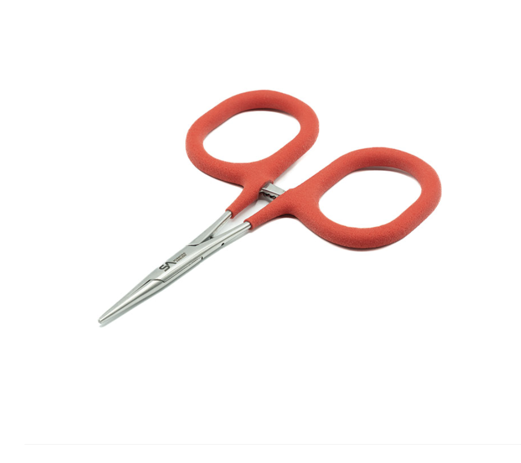 Scientific Anglers Scientific Anglers Tailout XL Spring Creek Clamp 6" Stainless/Red