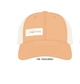 Richardson AC Logo Hat 115 Peach/Birch - Small