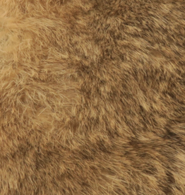 Hareline Dubbin Hareline Zonker Cut Rabbit Hide #28 Sand Variant