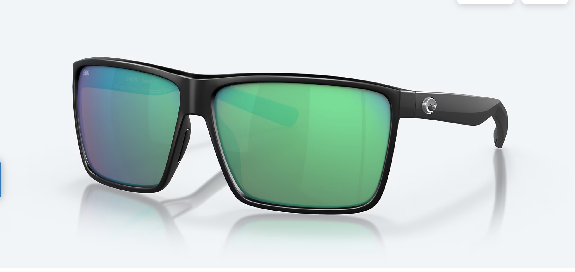 Costa Del Mar Costa Rincon Black w/ Green Mirror 580G