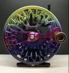 Abel Reels Abel Vaya Fly Reel 5/6 Northern Lights Fade Black Handle