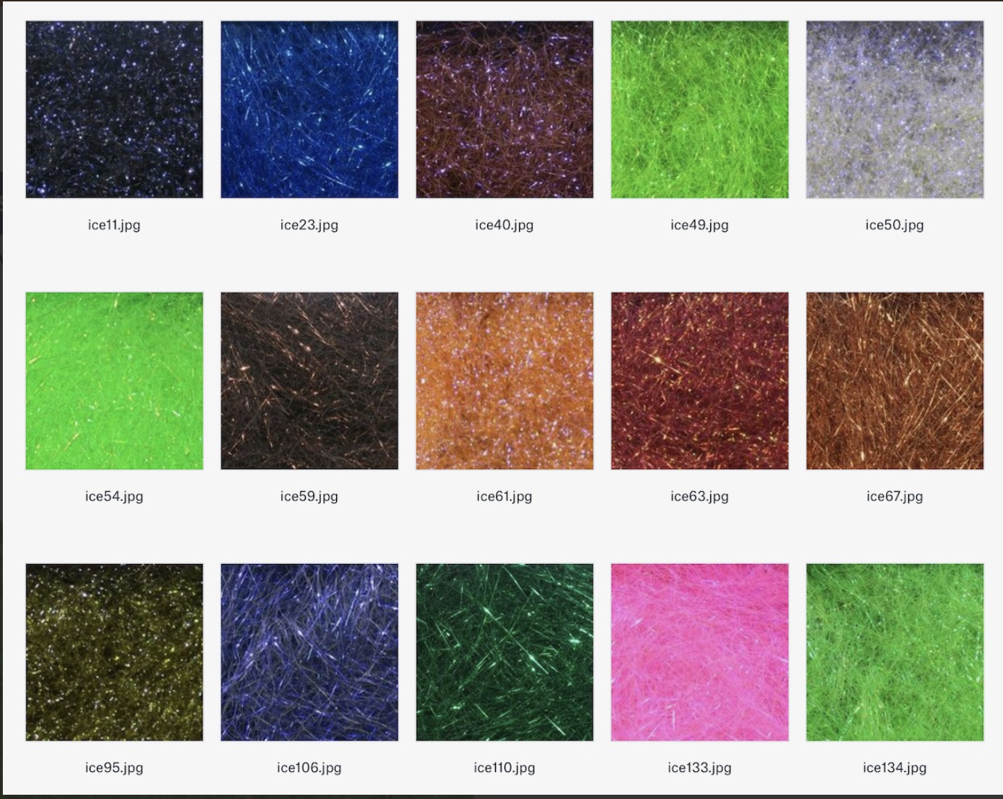 Hareline Dubbin Hareline Ripple Ice Hair