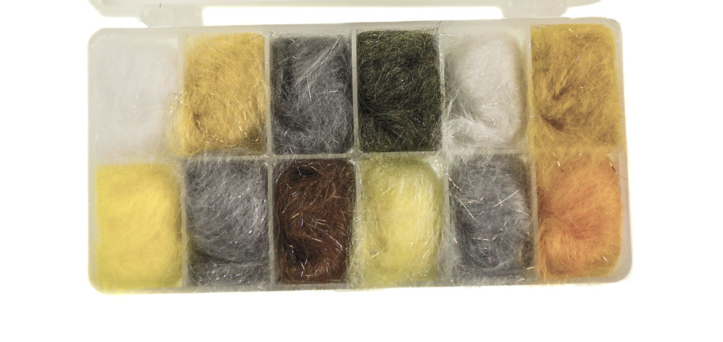 Hareline Dubbin Fly Fish Food Jr Bruiser Blend