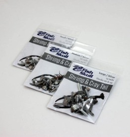 Hareline Dubbin Fish Skull Shrimp and Cray Tails - Silver