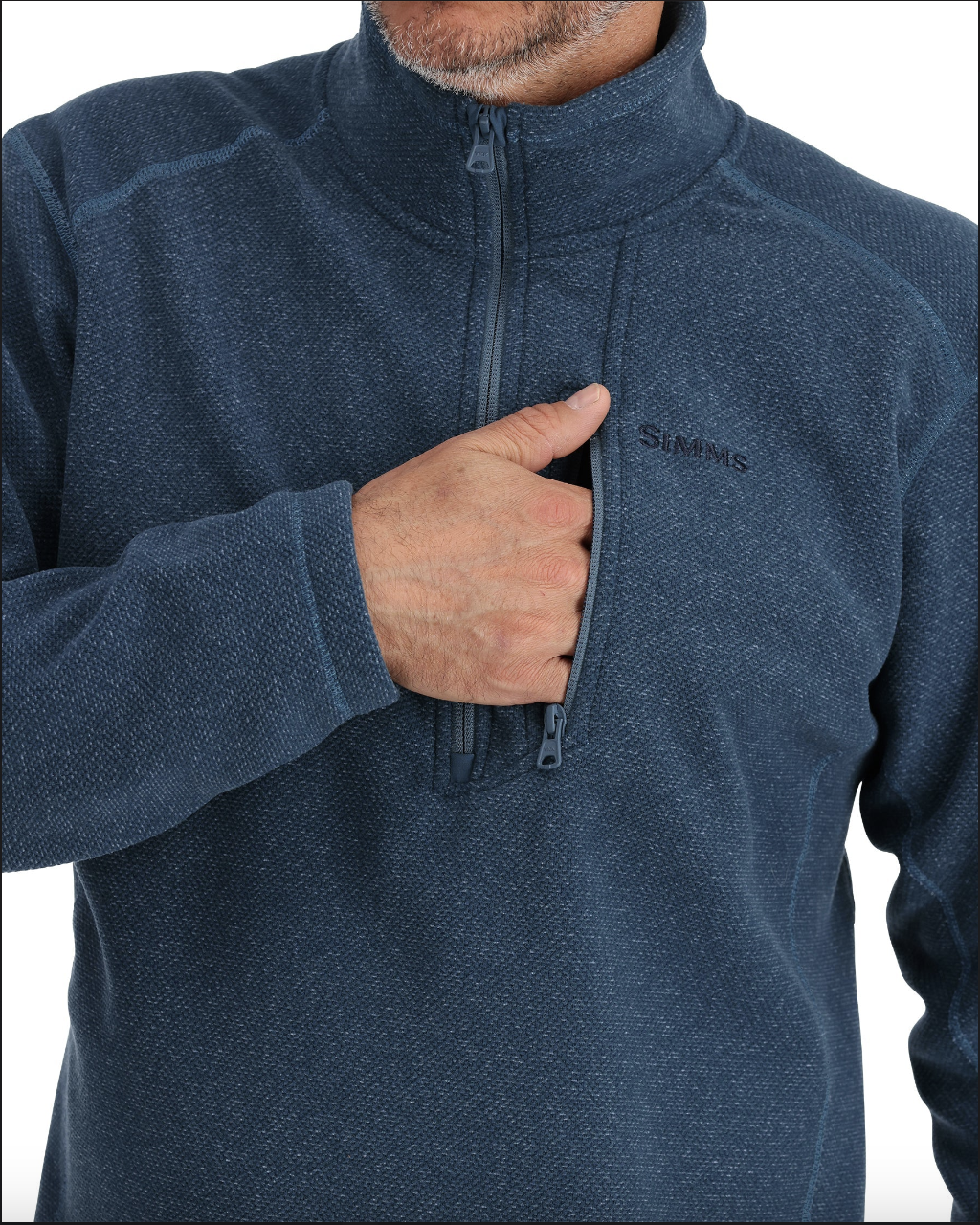 Simms Fishing Simms Rivershed Half Zip