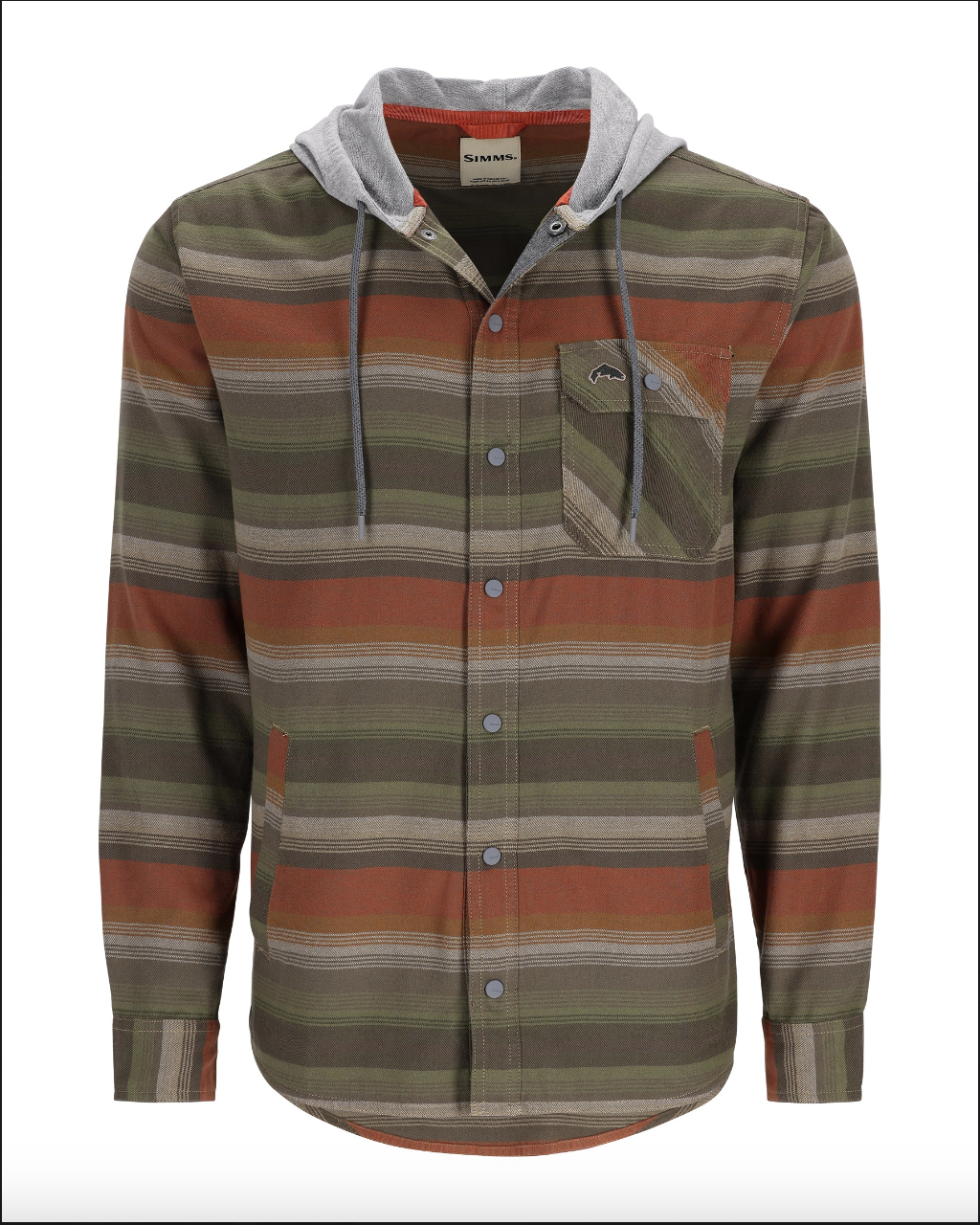 Simms Fishing Simms Santee Flannel Hoody -