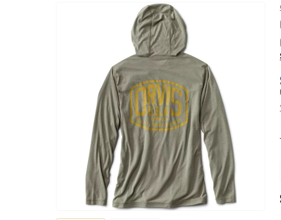 Orvis Orvis Logo Drirelease Hoodie