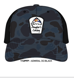 Anglers Covey AC Logo Hat 112PFP Admiral Duck Camo/Black