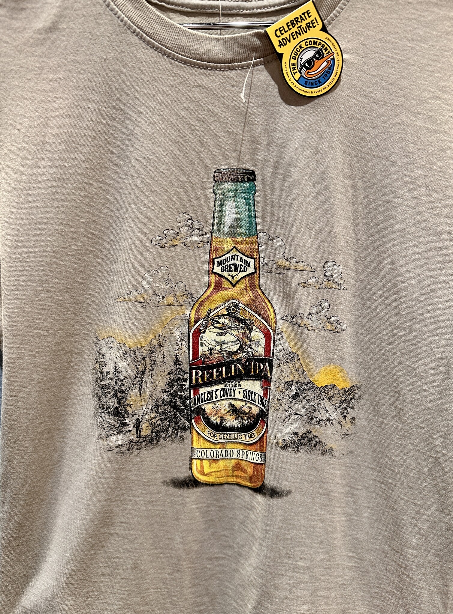 The Duck Company AC Reelin' IPA Beer Bottle Tee