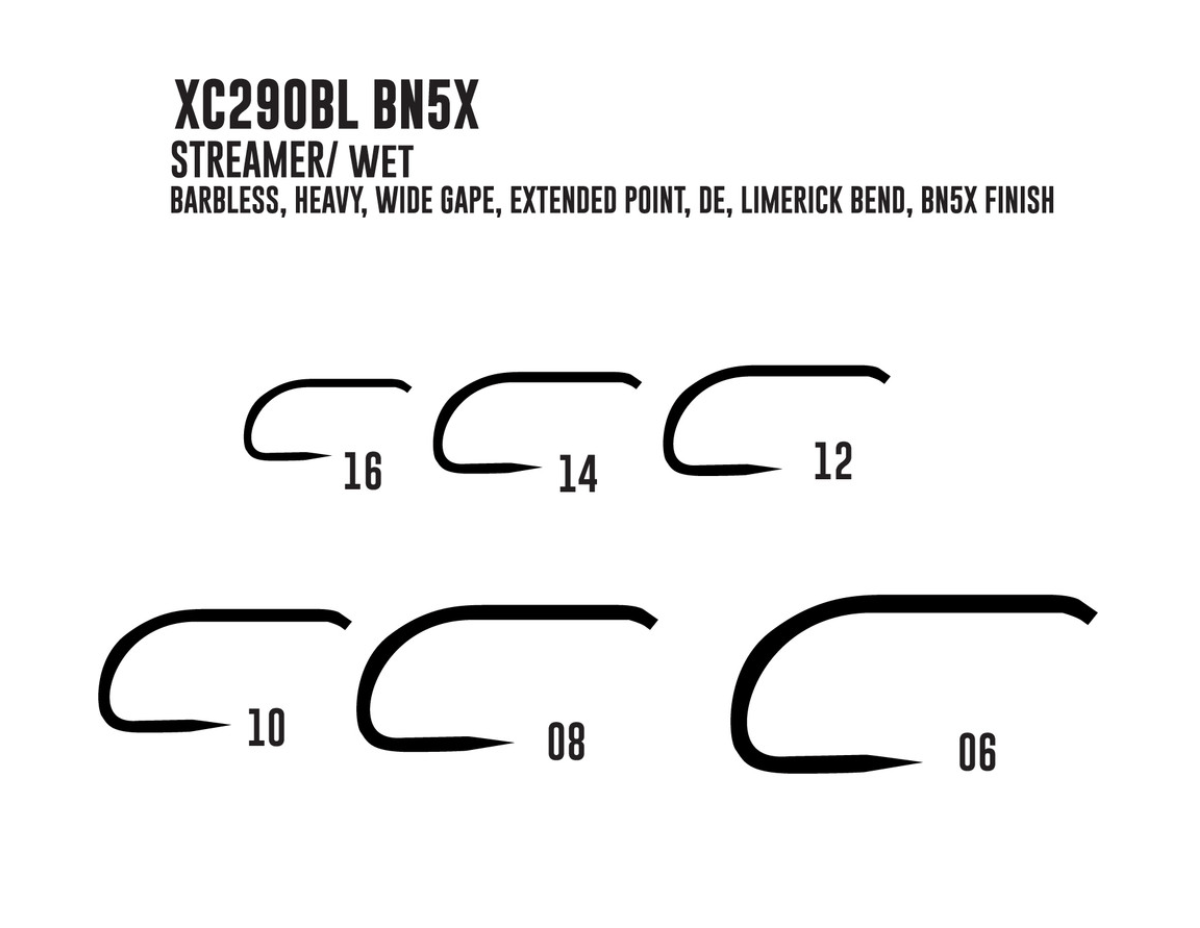 Umpqua Feather Merchants Umpqua X-Series XC290BL Hook (25 Pack)