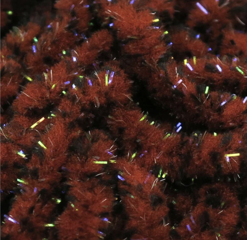 Hareline Dubbin UV Mottled Galaxy Mop Chenille