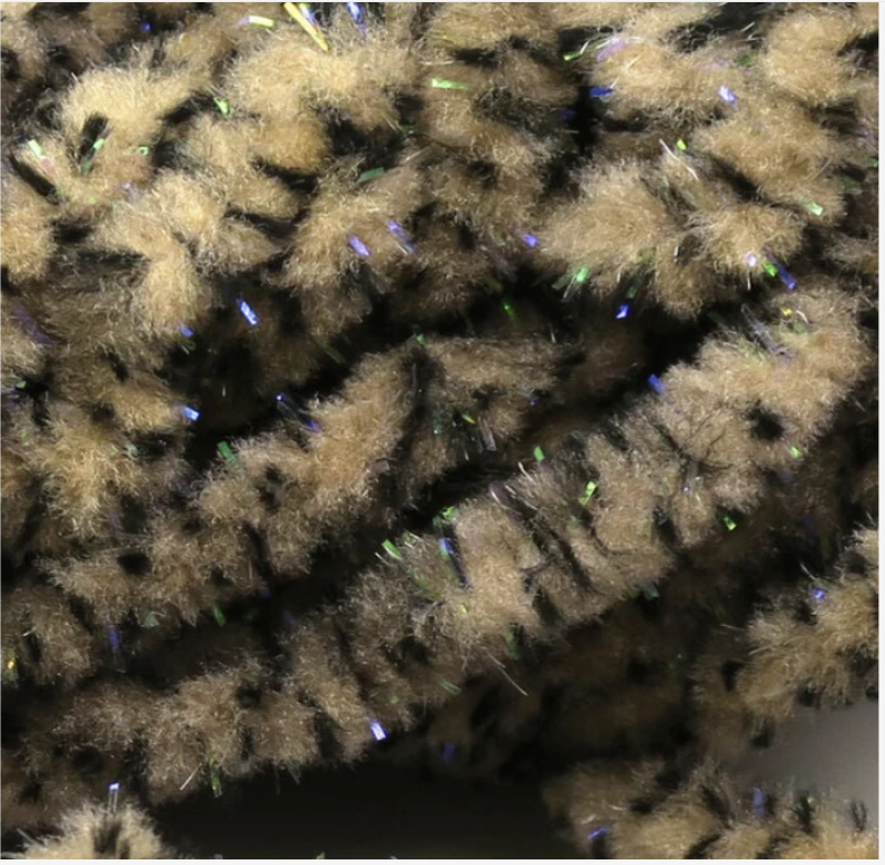Hareline Dubbin UV Mottled Galaxy Mop Chenille