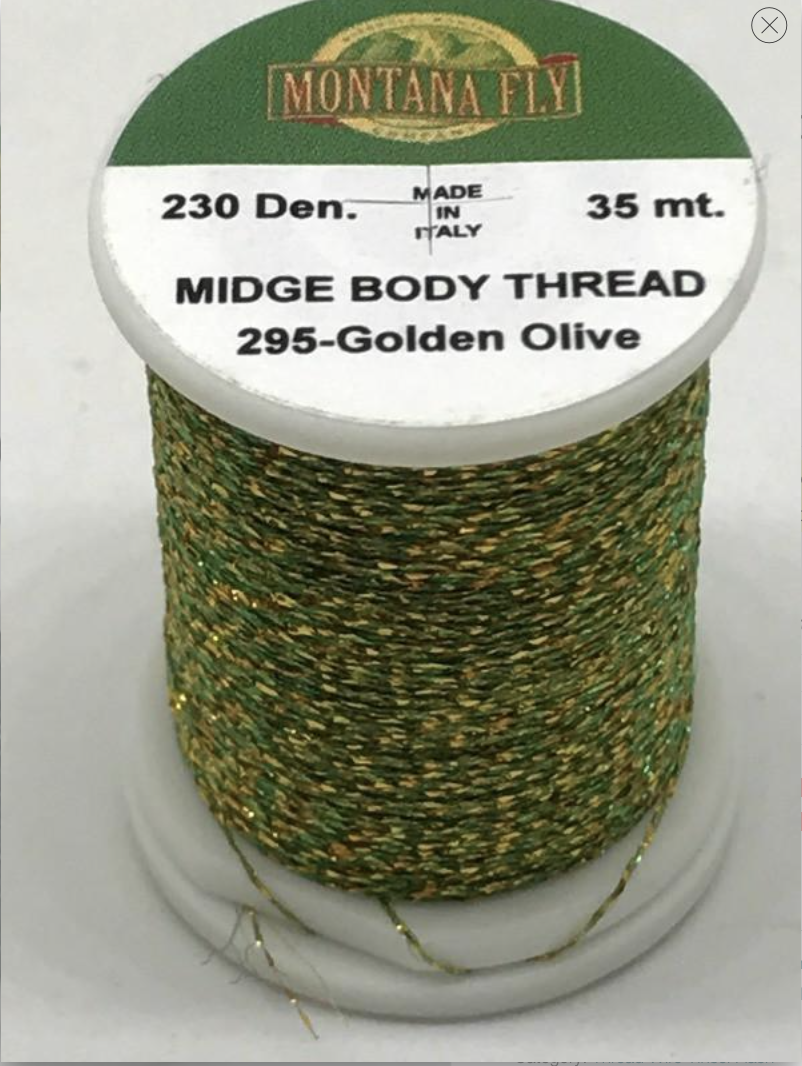 Montana Fly Co Midge Body Thread (Spooled) -