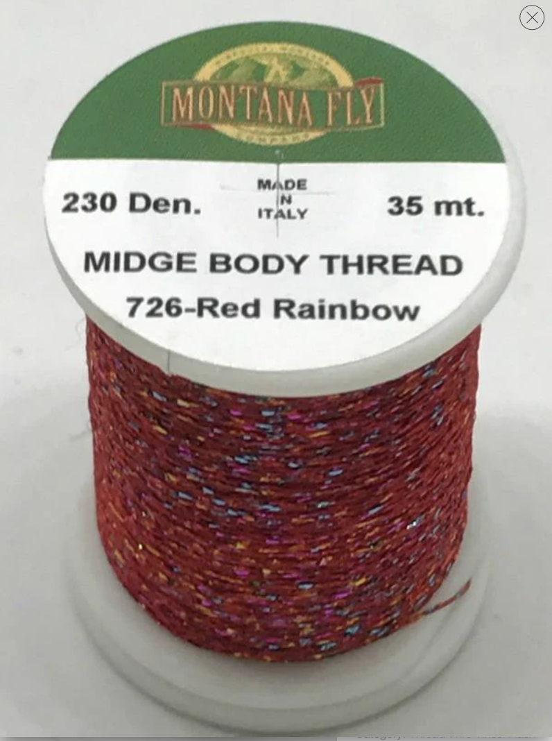 Montana Fly Co Midge Body Thread (Spooled) -