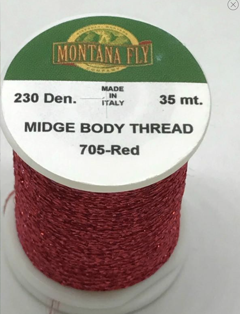 Montana Fly Co Midge Body Thread (Spooled) -